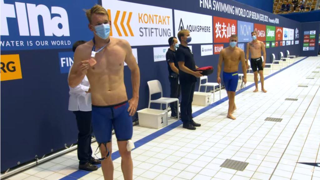 FINA Swimming World Cup 2021 StaffelGold für Angelina Köhler und